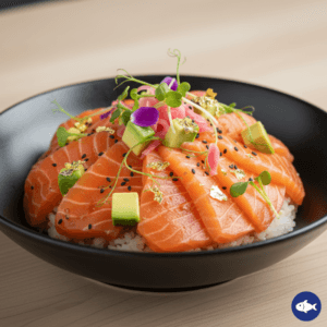 1 021.Chirashi salmón y aguacate
