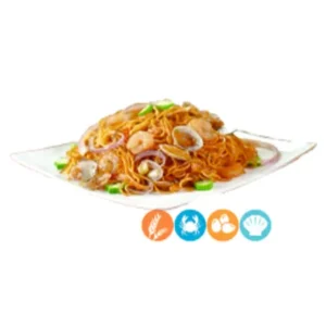 015.Fideos fritos con mariscos