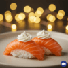 032.Nigiri salmón con queso