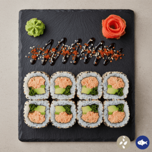 33 082.Spicy roll salmón(9P)