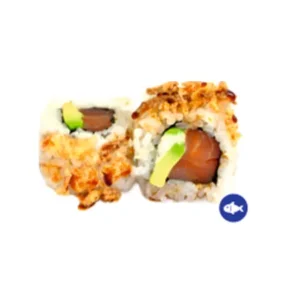 76.Crunch salmón roll(9P)