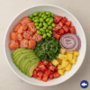 Poke salmon