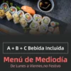 Menú de Mediodía